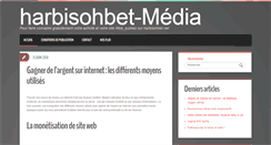 Desktop Screenshot of harbisohbet.net